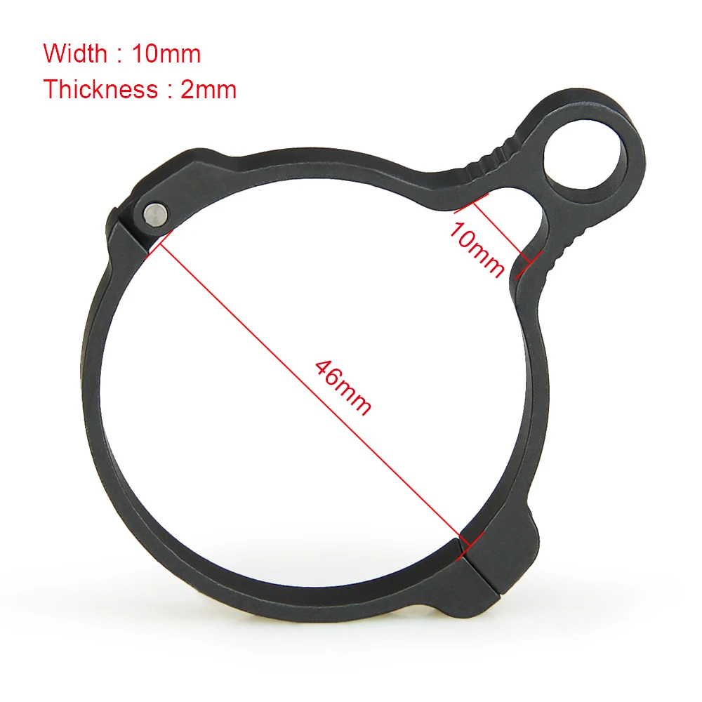 E.T Dragon Black Blue Riflescopes Switch View Throw Lever Hinged Design Compatibility Within 42mm gs33-0132A