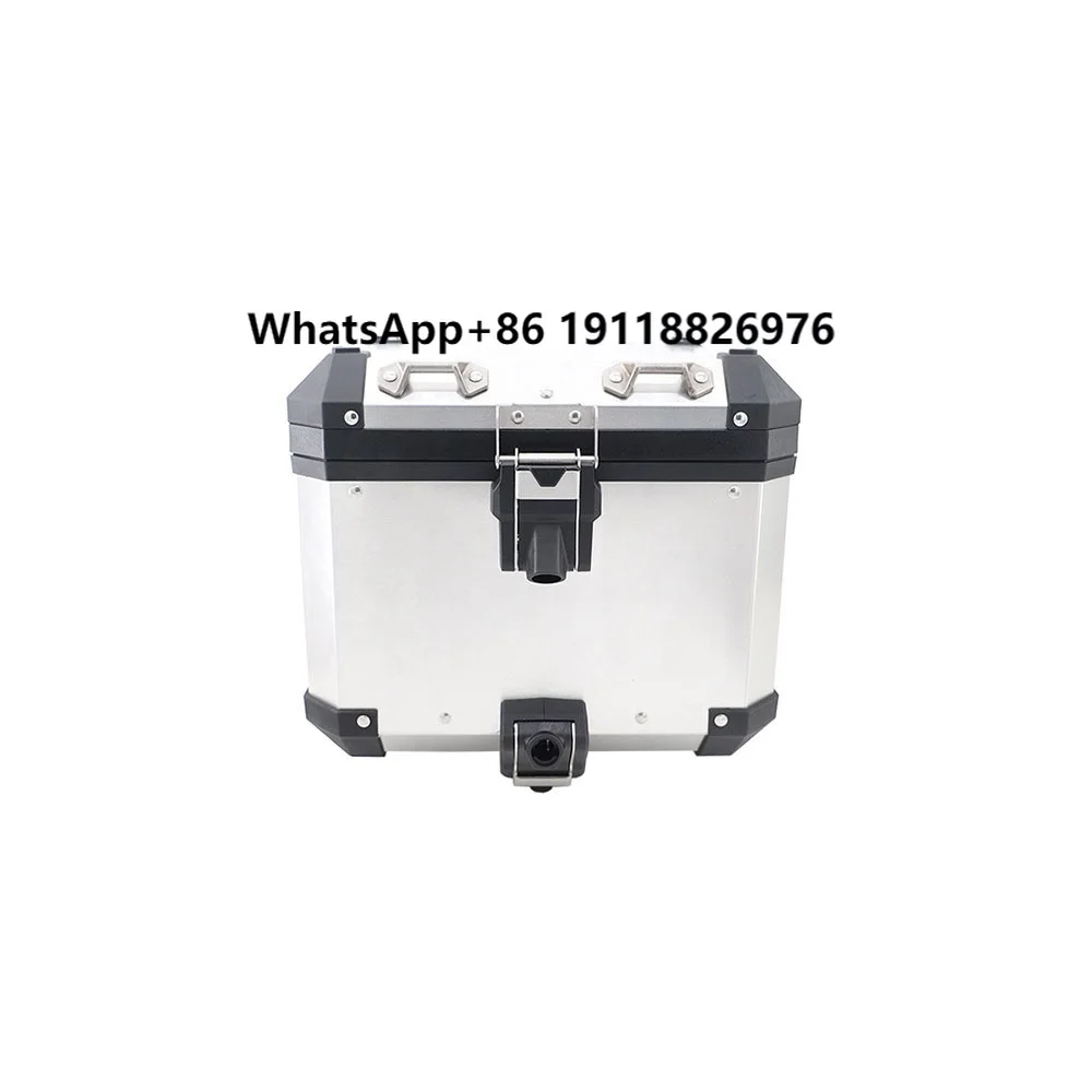 

Motorcycle Aluminum Top Case Tail Box Luggage Rear Trunk for Adv