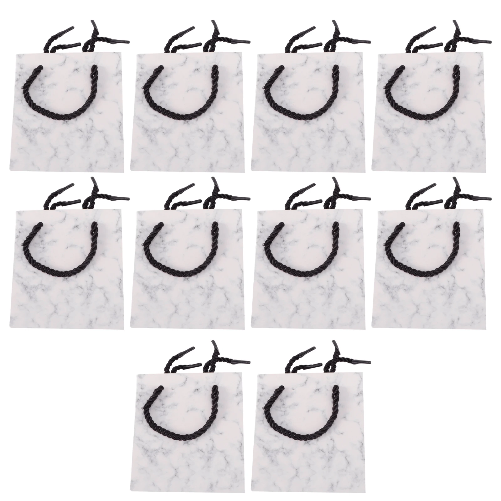 

10 Pcs Jewelry Box Storage Pouch Paper Bag Necklace Earring Gift Wrapping Large Capacity Premium Material Birthday Christmas