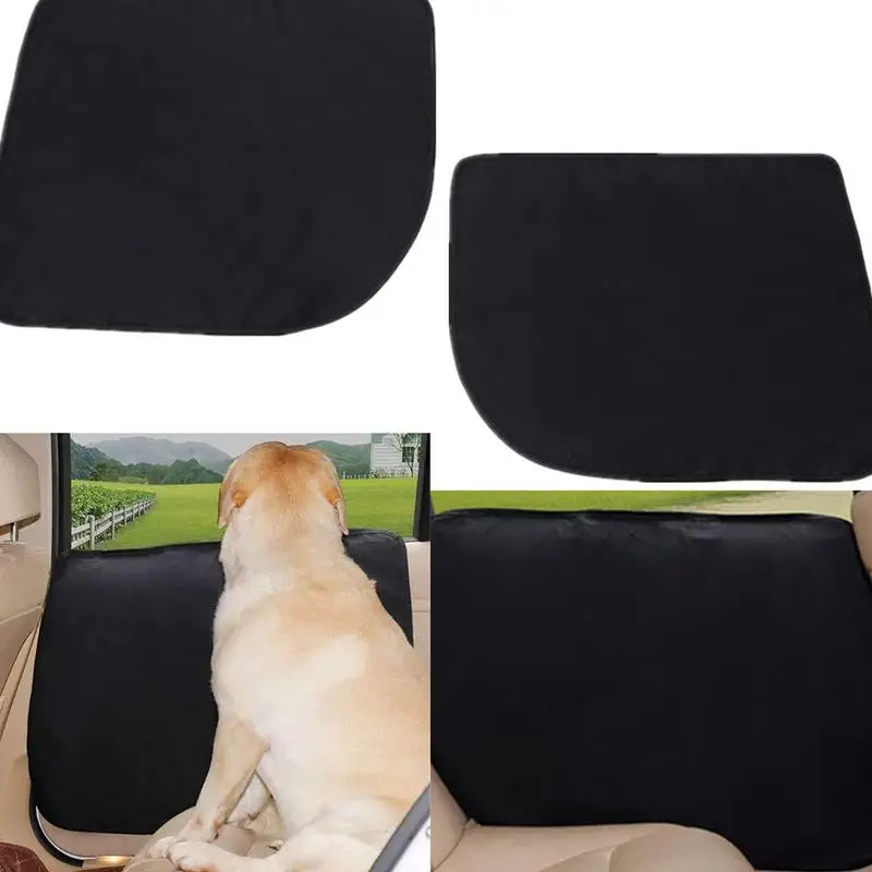 Scratchproof Pet Car Door Protector 600D Oxford Auto Doors Cover For Cats And Dogs 2pcs Door Guards Auto Accessories