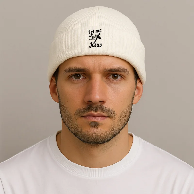 Chapeau tricoté Simple et polyvalent avec lettres imprimées, chaud et à la mode pour hommes et femmes, chapeau tricoté essentiel pour l'extérieur, automne et hiver