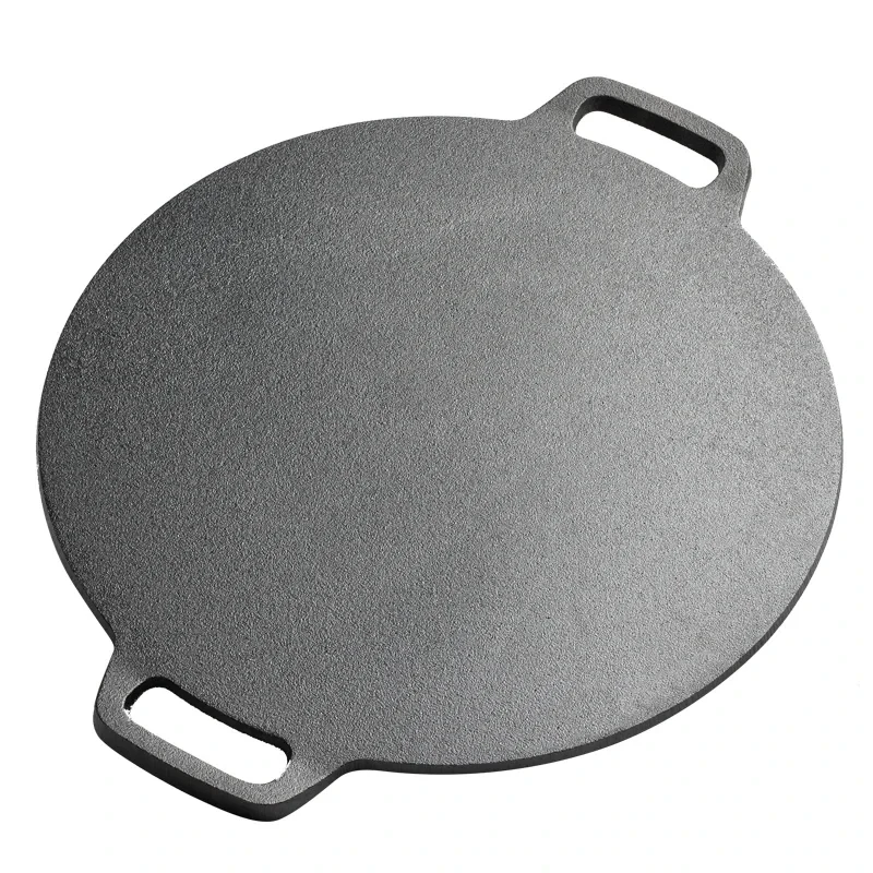 Coarse Grain Pans Uncoated Tool Pancake Pot Fried Steak Thickened Cast Iron Pan Churrasco Olla Griddle