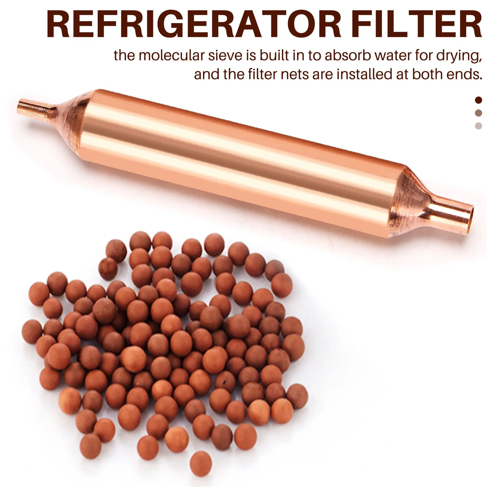 20x Refrigeration Filters 115 X18mm Refrigerator Filter Dryer Accessories Refrigeration