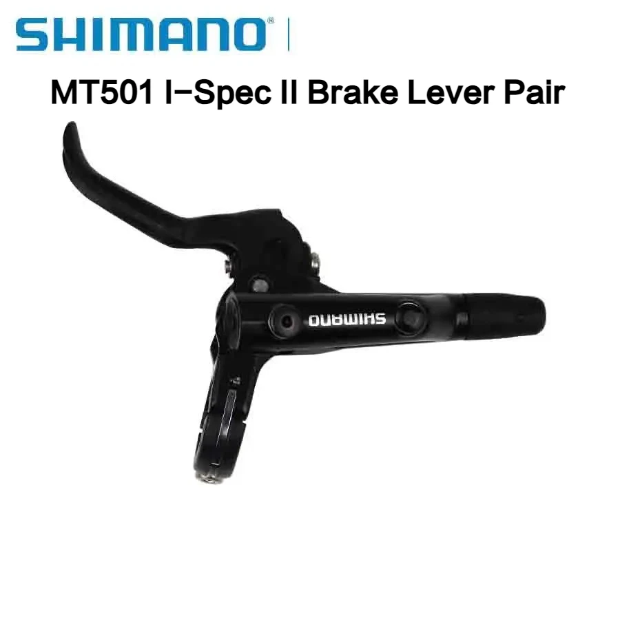 

SHIMANO DEORE MT501 I-Spec II Brake Lever Pair Enables Clean Integrated Cockpit Setup Servo Wave Design Provides High Power