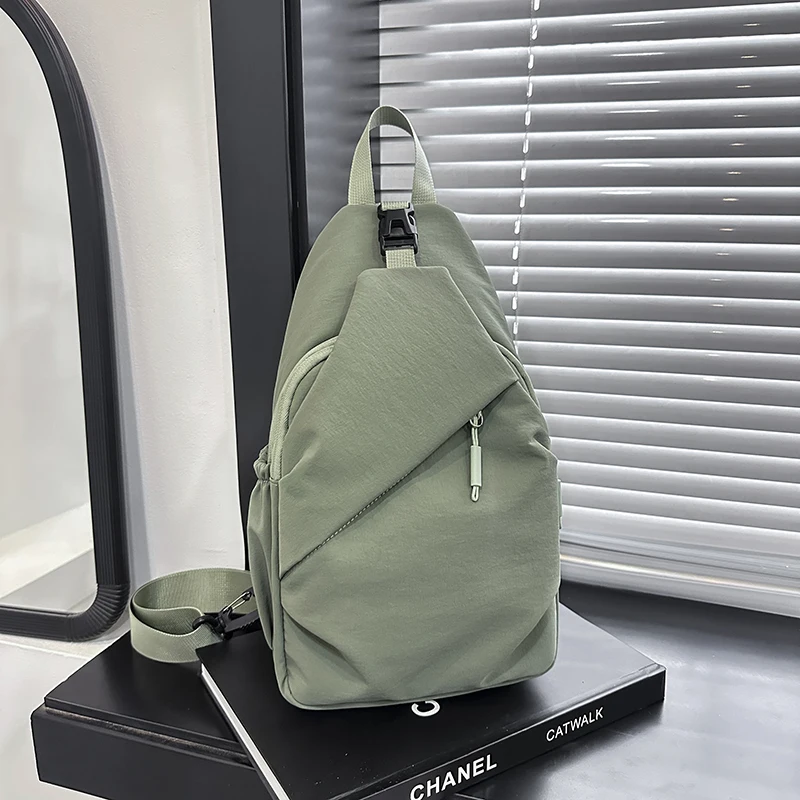 Unisex Große Kapazität Brusttasche Lässige Reise Wasserdichte Einzelschultertasche Einfache Multifunktionale Umhängetasche – Detail 3