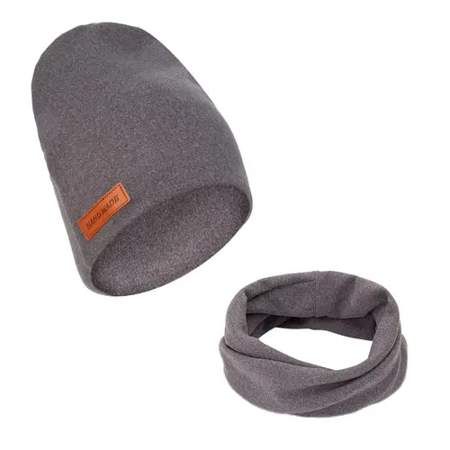 2Pcs/Lot Faux Cashmere Baby Turban Hats Scarf Set Newborn Kids Leather Stick Winter Double Layers Caps Bonnets Fashion Headwraps - Image 10