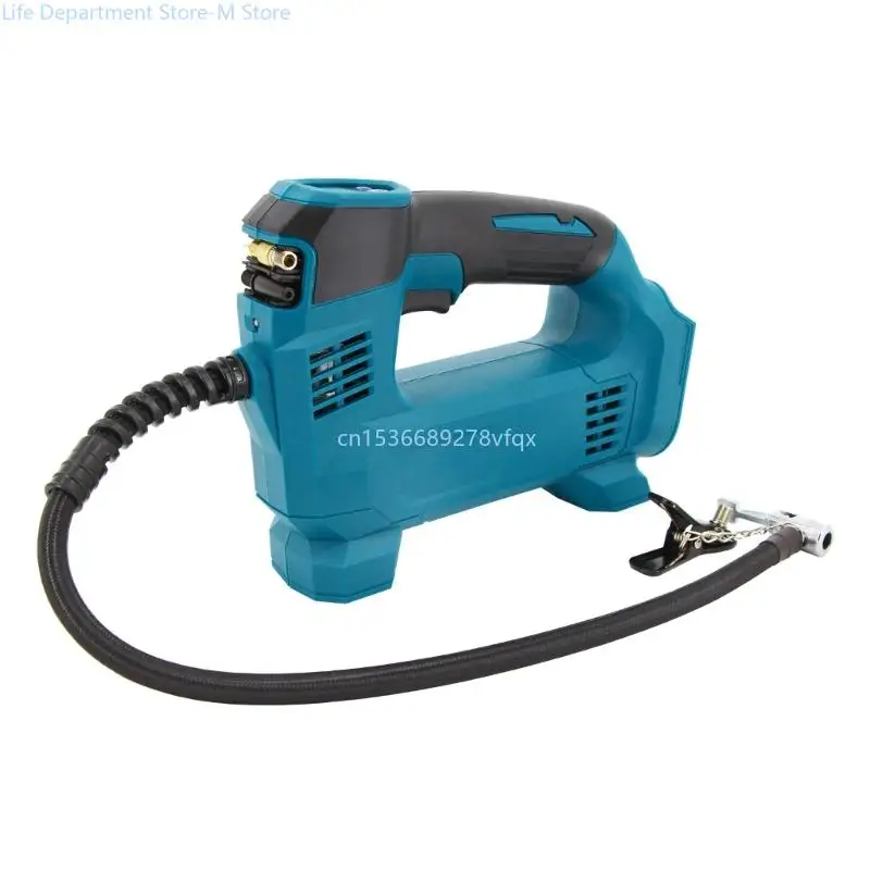 Portable Tire Inflator for Battery 18V Cordless Air Compressor 160PSI Electric Air Pumps with LCD Gauge and LED Lamp