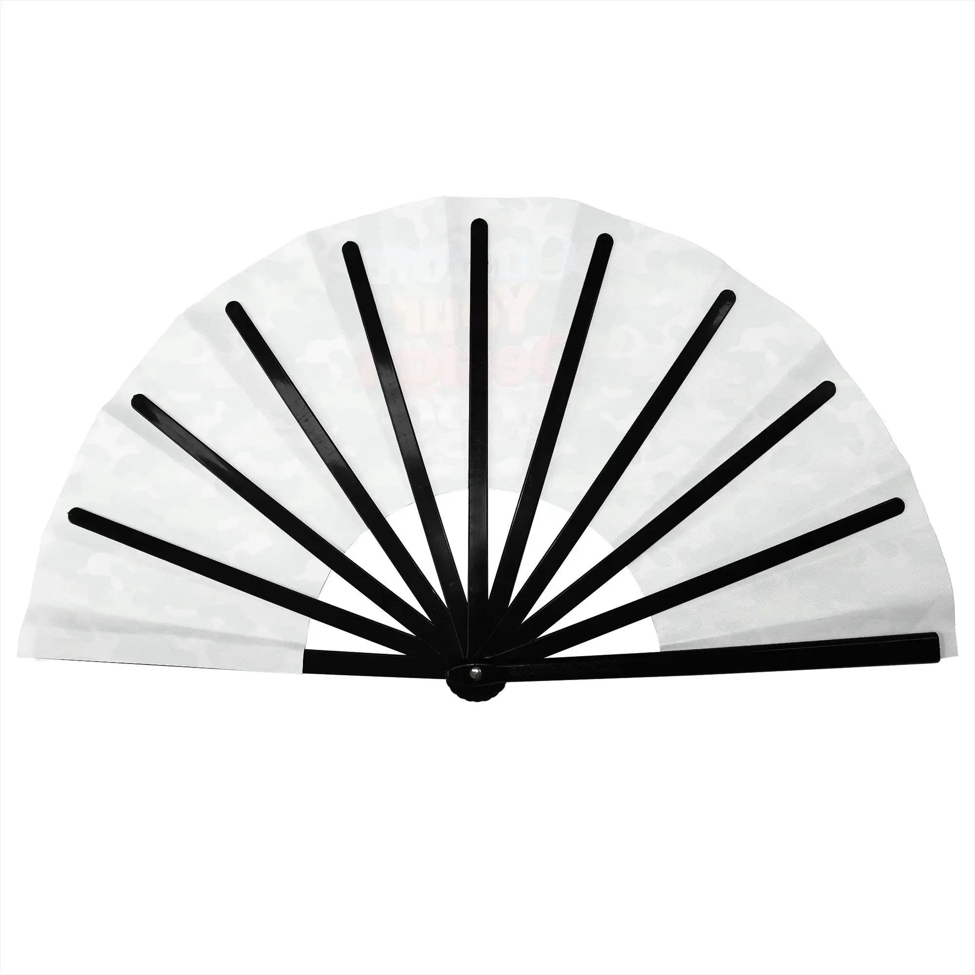 Family Pets Custom Photo Logo Hand Fan Promotional Gift Party Customized Logo Printed Durable Folding Fans Unique Bulk Pack Fan
