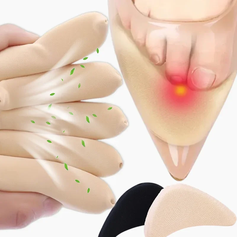 إسفنجة لينة عالية الكعب الأمامية وسادة منصات لتخفيف الآلام قوس النعال تقليل حجم الحذاء حشو حامي للأحذية المريحة