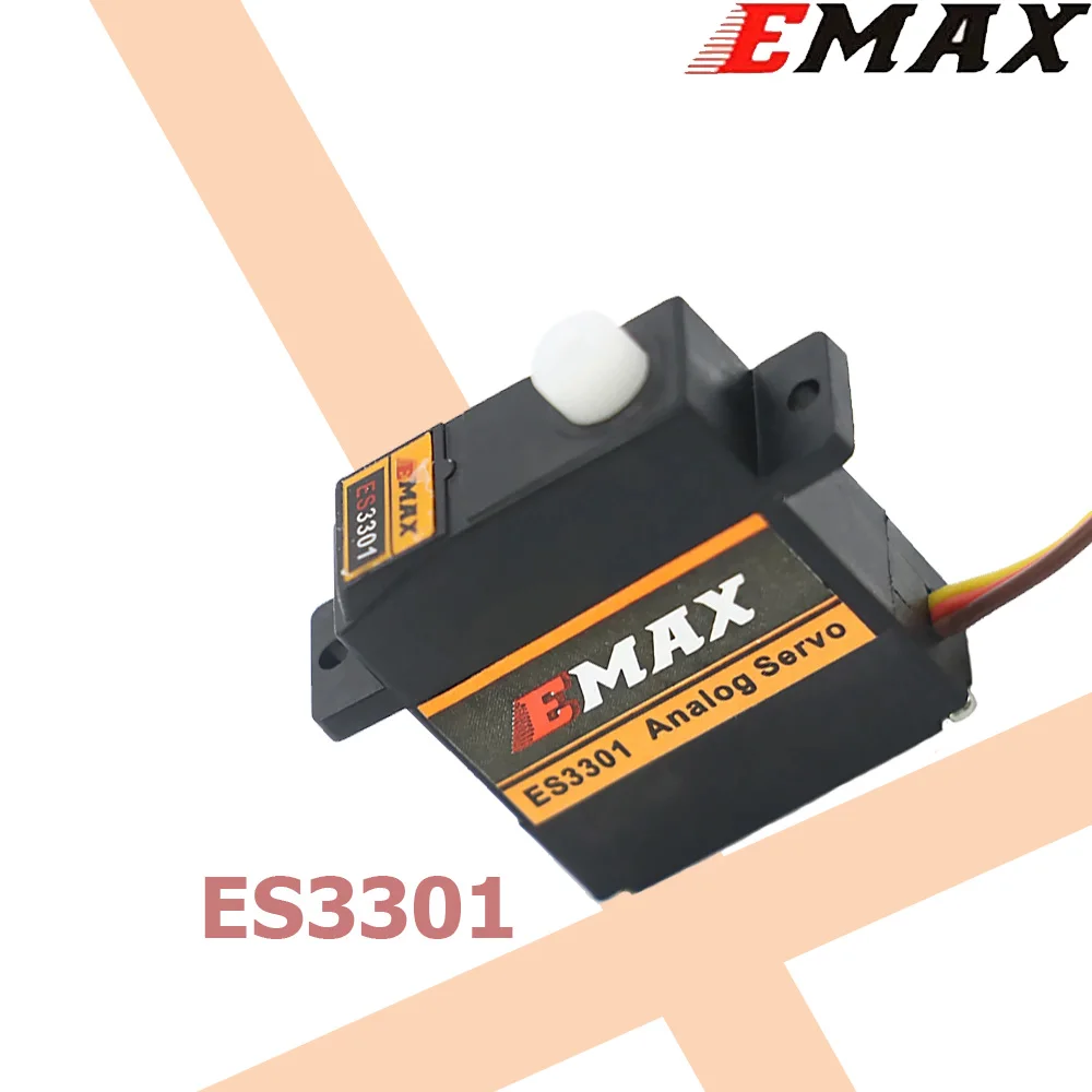 1Pcs ES3301 Mini Plastic Gear Analog EMAX Servo For RC Airplane