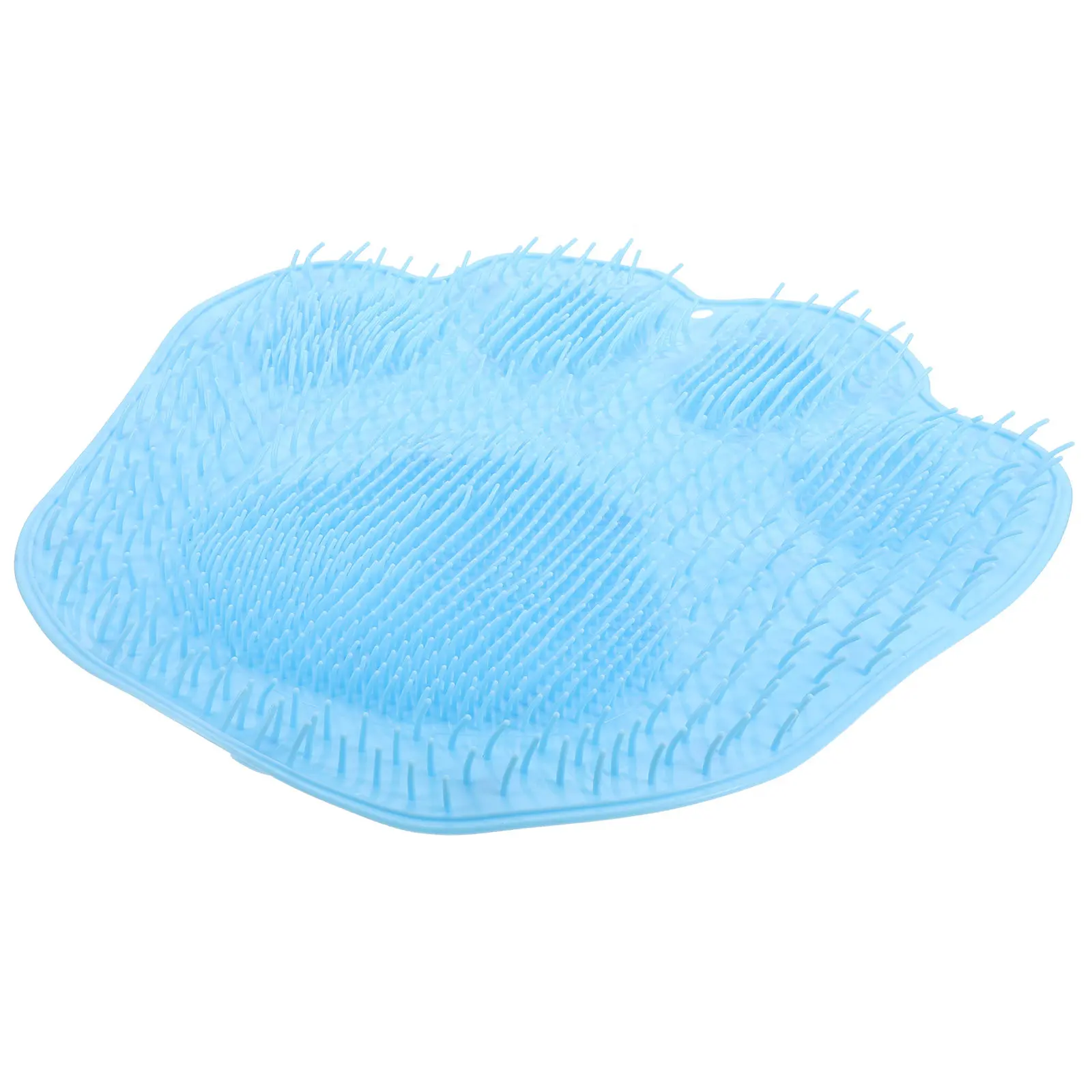 Premium Shower Foot Massager Mat Back Scrubber with Strong Suction Cups Wall Mounted Hands Free for Feet and Back Relief Plantar