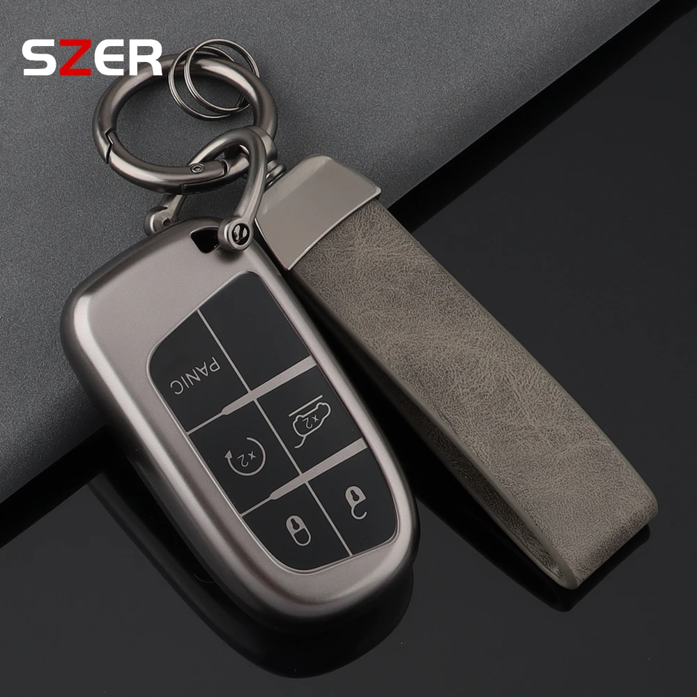 TPU Car Remote Key Case Cover Shell For Jeep Renegade Grand Cherokee For Dodge Ram 1500 Journey Charger Challenger Fiat Durango