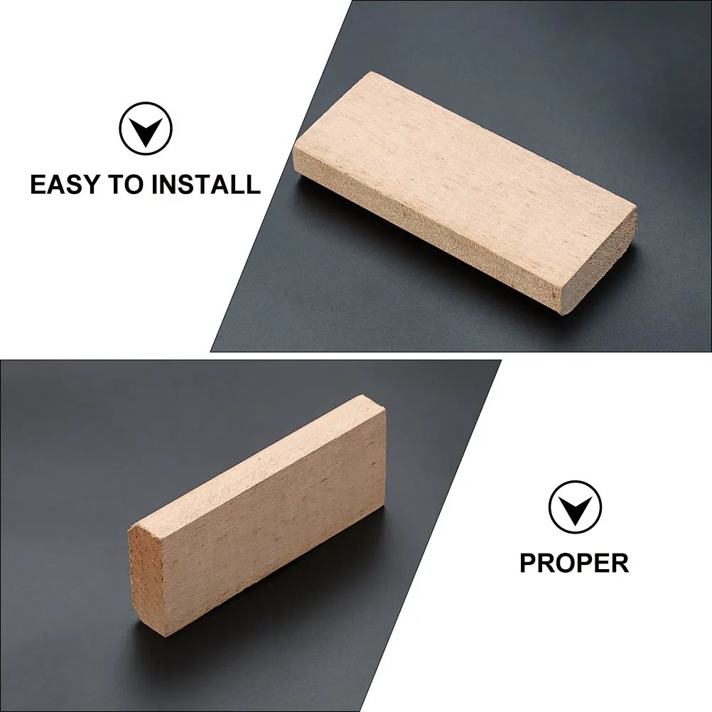 

Guitar Backrest Block Acoustic Parts Building Supplies Wood Support Accessories for Beginners