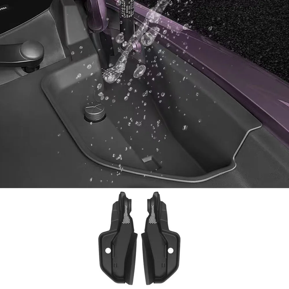 

Подходит для Xiaomi SU7 2025 2026, передний капот, антиблокирующая крышка, полностью завернутая защитная крышка отсека двигателя, водяной канал