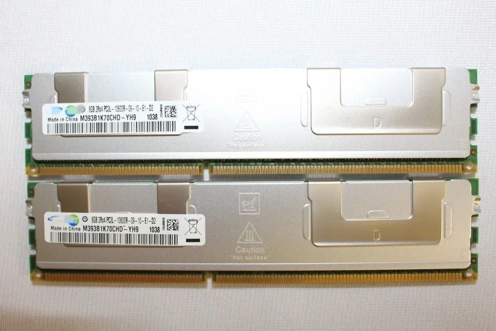 (New original) M393B1K70CHD-YH9 8G 2RX4 PC3L-10600R ECC REG Server memory strips