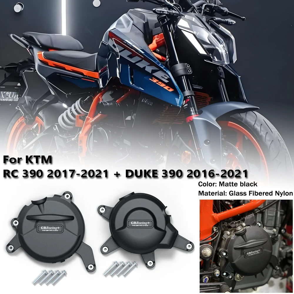 

for KTM RC 390 2017-2021 Duke 390 2016-2021 GB racing engine protection cover motorcycle collision protection cover