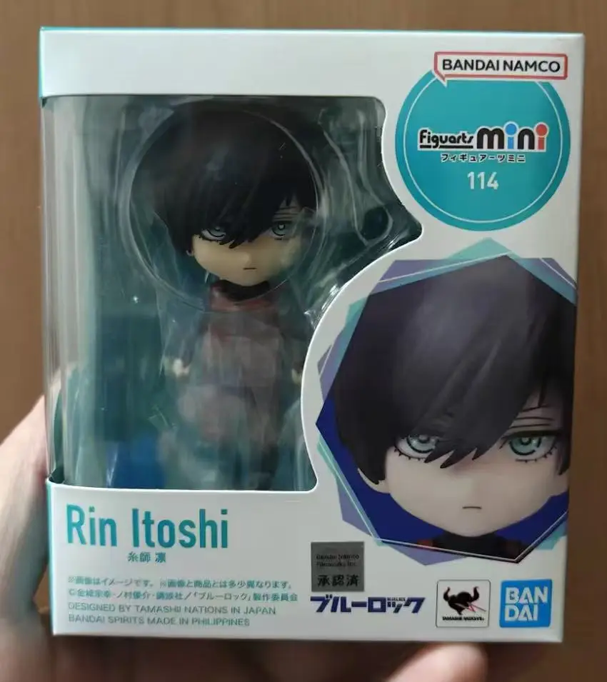 

In Stock Bandai Blue Prison Itoshi Rin Figure Genuine