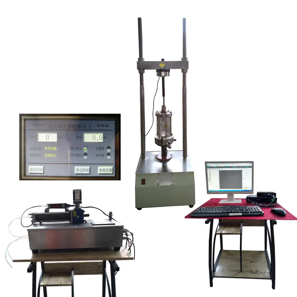 Elctrical Soil Triaxial Testing Apparatus