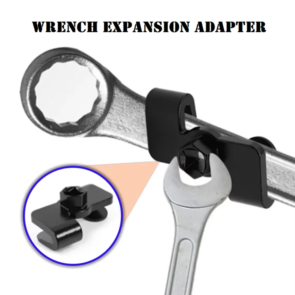 Wrench expansion adapter, wrench expansion tool for 0.82in hexagonal drives for machinery and automobiles, auto parts, automotiv