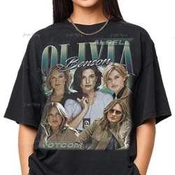 Olivia Benson t-shirt Vintage regalo per donna e uomo t-shirt Unisex 100% cotone