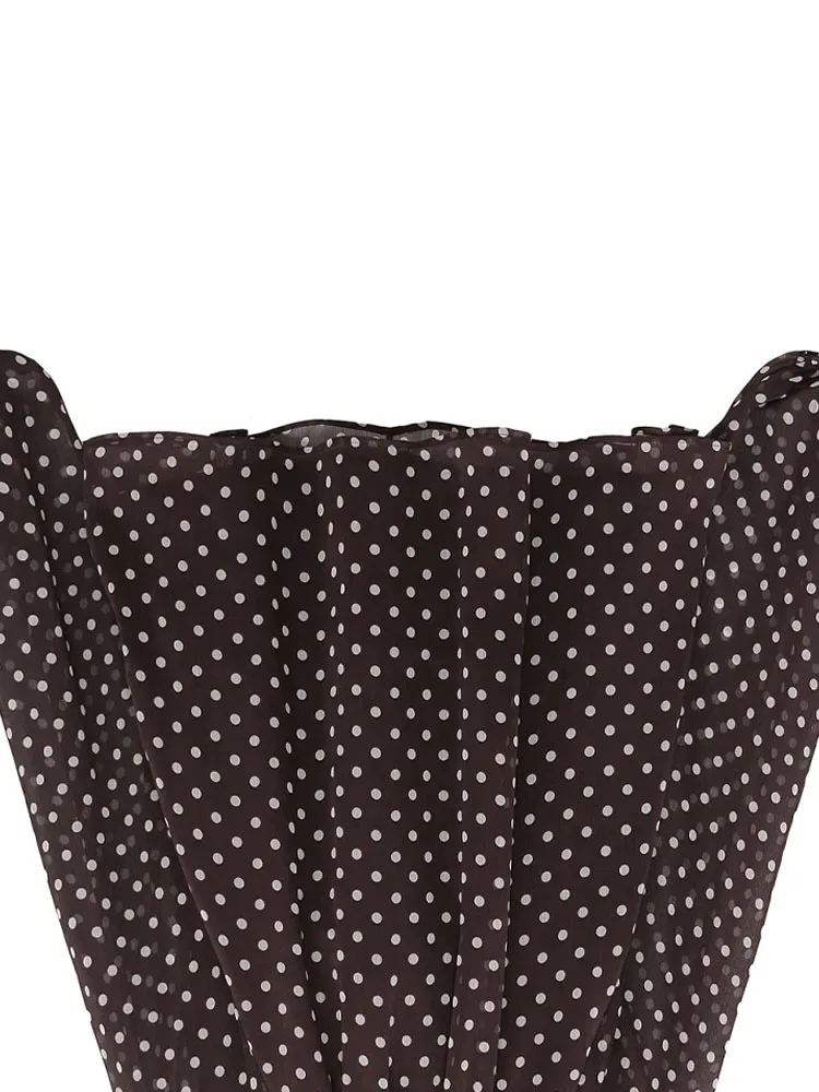 

HH женская тонкая легкая шикарная рубашка с бантом и вырезом в горошек, женская модная повседневная свободная полупрозрачная рубашка с длинными рукавами, топ