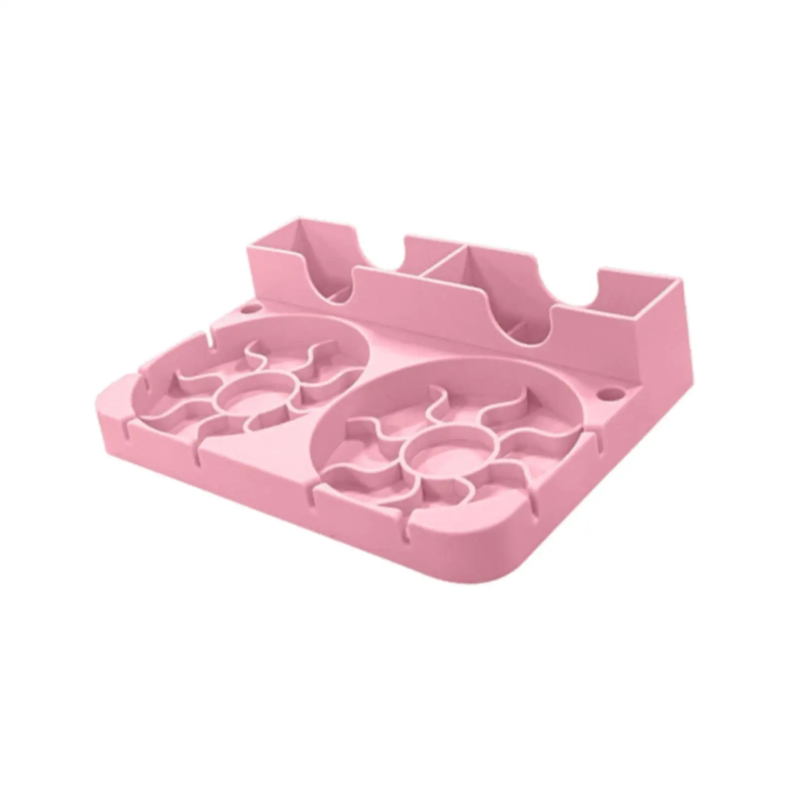 Silicone Cup Drying Rack Free Standing Bottle Drainer Tray Waterproof Easy Clean for Kitchen Counter Mugs and Tumblers