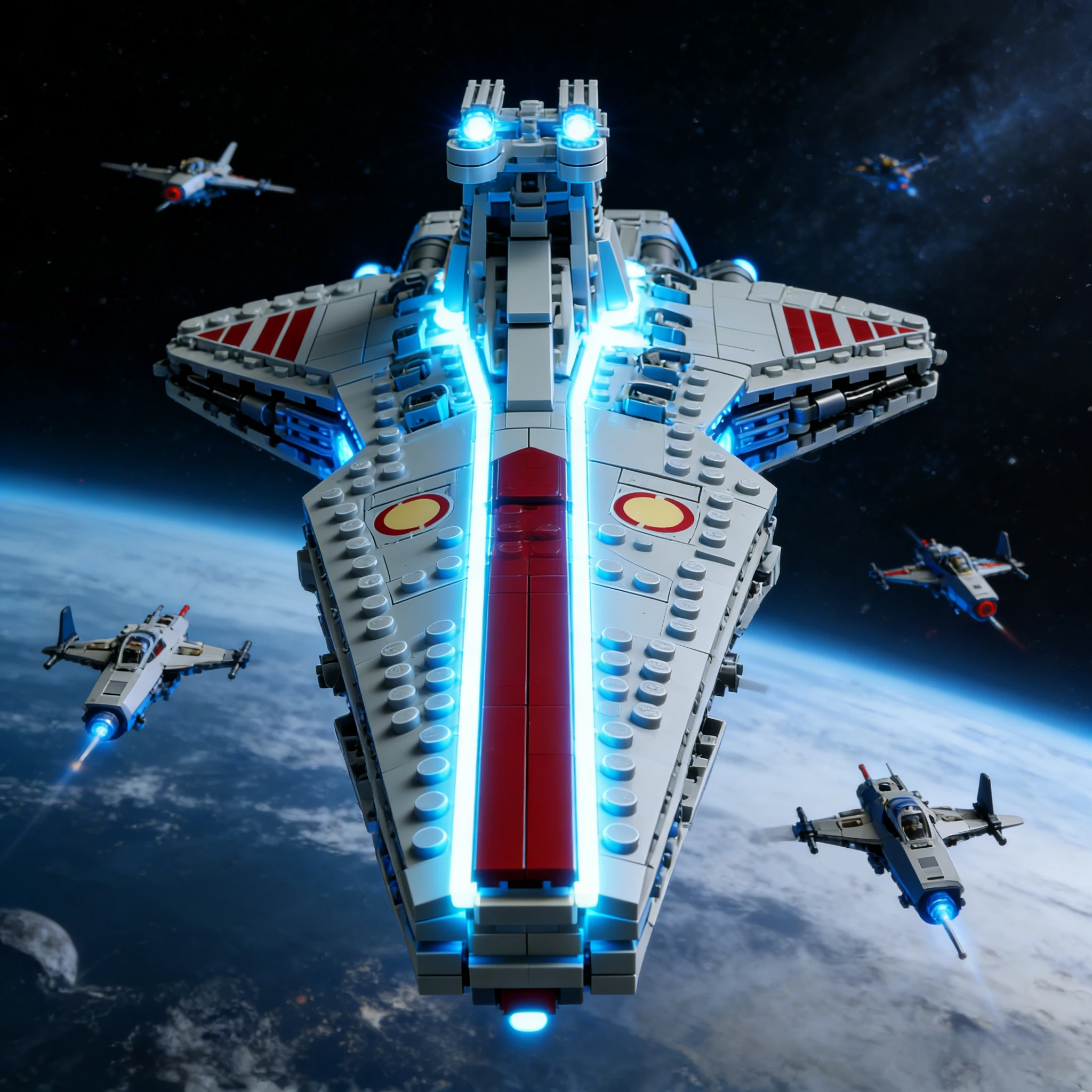 LED-Beleuchtungsset kompatibel mit Lego 75441 Venator-Class Attack Cruiser Bausteinen (Modellbausteine NICHT im Lieferumfang enthalten)