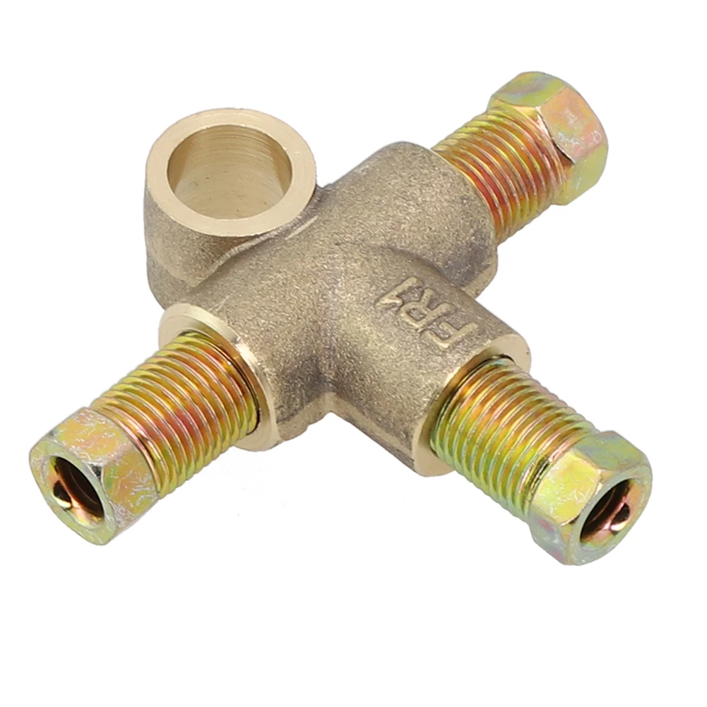 العلامة التجارية الجديدة عالية الجودة استبدال مفيدة تجهيزات أنابيب الفرامل مجموعات طويلة الاتحاد 3/8 "ملحقات المعدات T قطعة