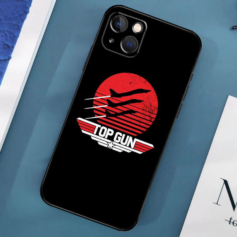 Top-Gun Maverick Movie Case For iPhone 16 14 13 12 11 Pro Max XS X XR Plus 12 13 Mini Cover Shell