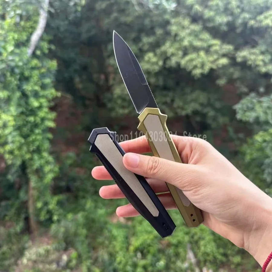 Карманный складной нож 7950, лезвие 8Cr13Mov, ручка из алюминиевого сплава, практичный фруктовый нож для походов и охоты на открытом воздухе, мужской подарок
