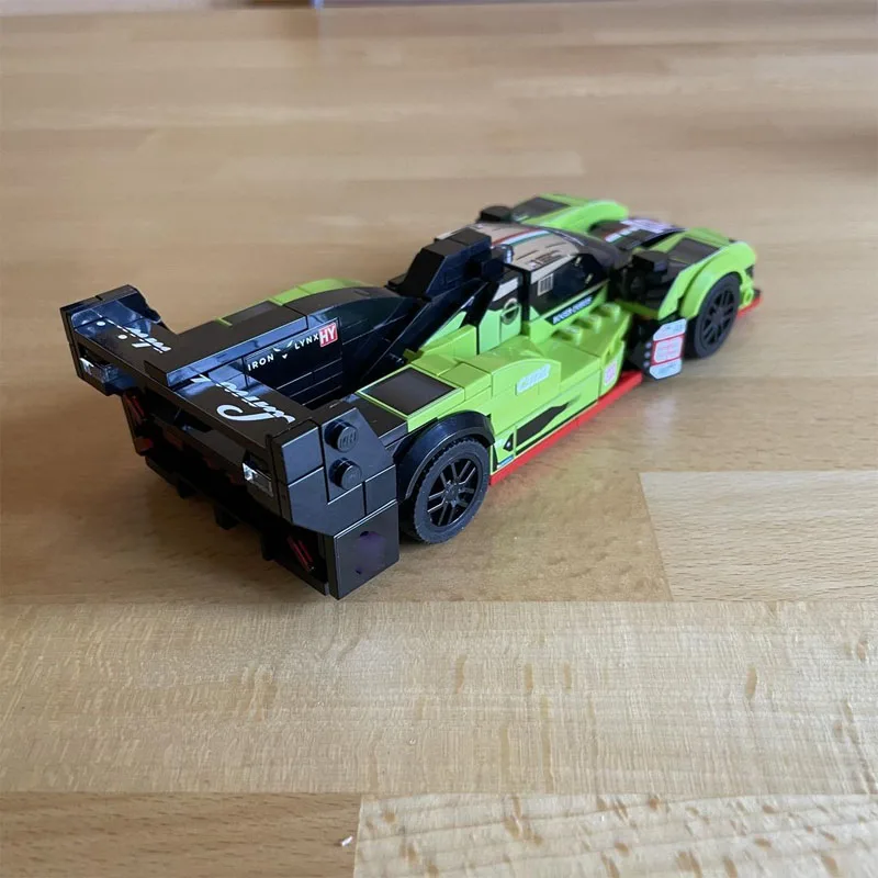 MOC-181557 New SC63 Sports Racing Car Building Block Model, 332 Pieces, Boys' Children's Birthday Building Block Toy Gift