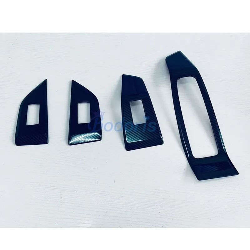 For Nissan X Trail X-Trail T33 2021 2022 Interior Door Armrest Cover Window Glass Lift Switch Moulding Trims Frames Car Styling