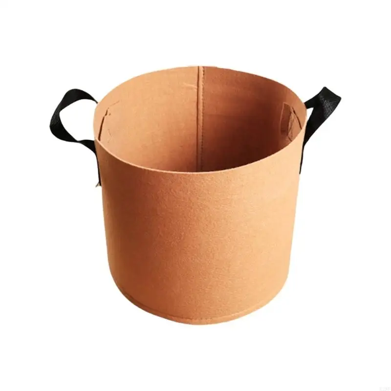 B2RF Plant Grow Bag Nonwoven Fabric Pots Plant Growing Bags Vegetable Planter Bags Suitable for Indoor and Outdoor Garden Use