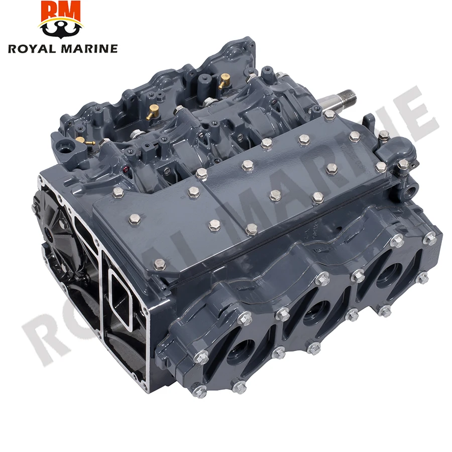 Crankcase Assy 6H3 6H3-W0090 For Yamaha Outboard Motor 2T 60HP 70HP 6H3-15100 6H3-11411