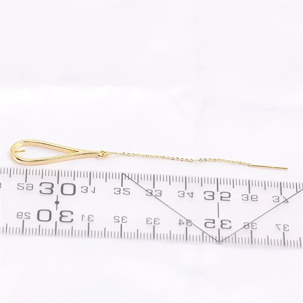

Gold Plated Pearl Earring Settings, DIY Jewelry Making Supplies, Blank Ear Stud Bases for Handmade Accessories, 1pair No Pearl