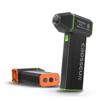 CROSSGUN 초강력 터보 제트 선풍기 먼지 청소기, 무선 전기 송풍기, 휴대용 터보 제트 선풍기, X31, 120000RPM