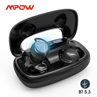 Mpow M30 Plus Bluetooth 5.3 True Wireless Earbuds 85h Playtime iPX7 Sweatproof TWS Earphones USB-C Charging For iPhone Xiaomi