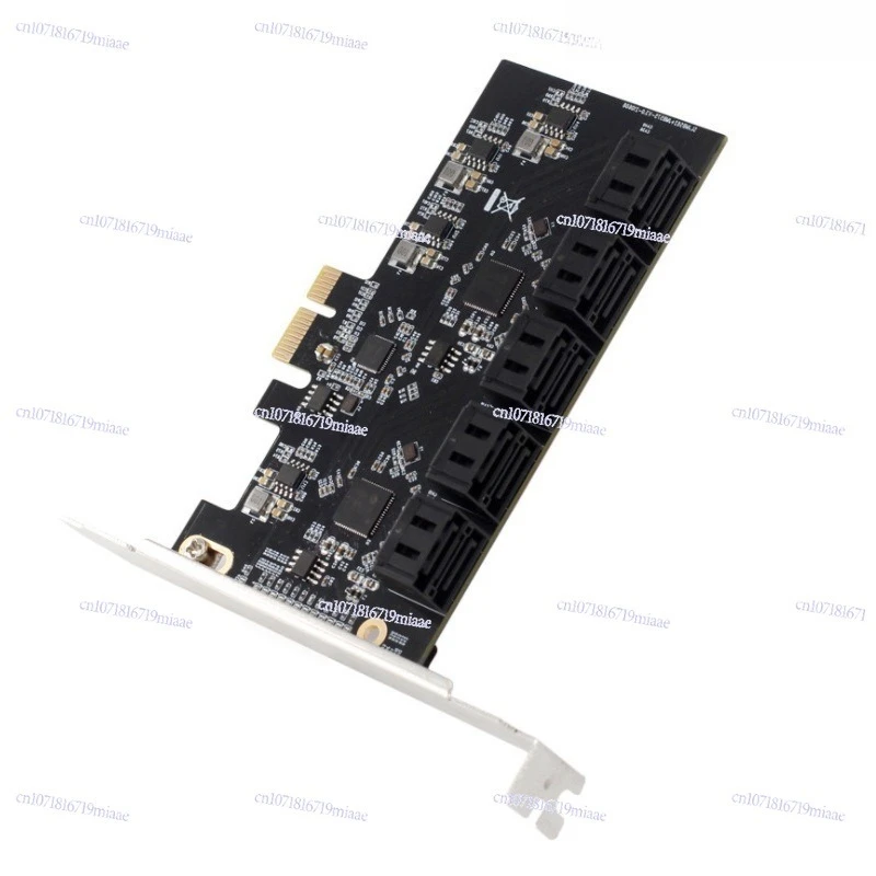 PCI-E to SATA 10-port high-speed expansion card PCIE-computer desktop SSD expansion card