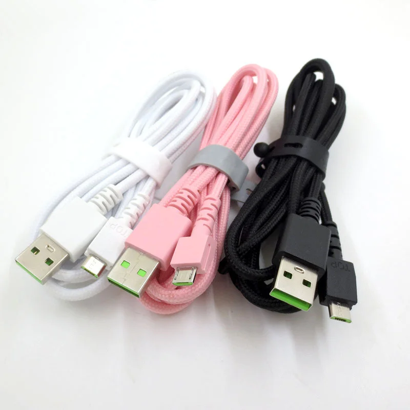 USB Cable Data Line USB Charging For Viper Leech Ultimate Van Snake Pro/For V2 Pro Basileus Ultimate Mouse Charging Cable Line