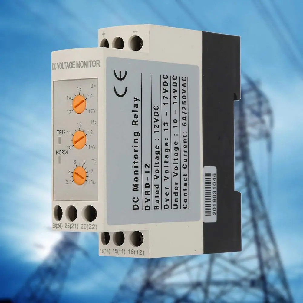 Advanced Surge and Undervoltage Protection Relay Overvoltage/Undervoltage Adjustment Range Action Delay Function