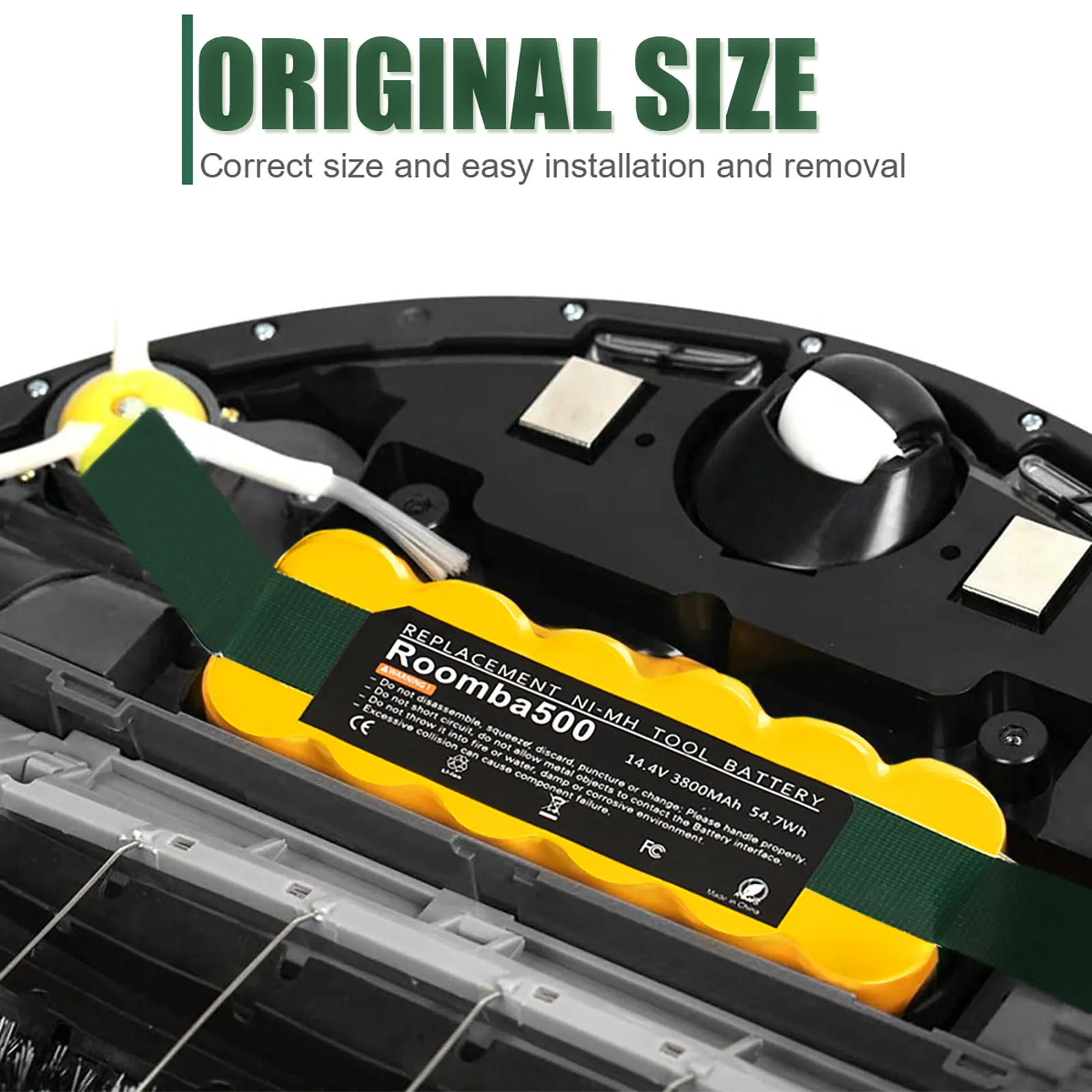 Akumulator do IRobot Roomba 5000mAh 14.4V Akumulator do IRobot Roomba serii 500 600 700 800 900 14.4 V 620 650 770 780 580 ? zdj?cie produktu 4