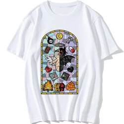 The Binding of Isaac Pocket Artwork Funing Tshirt Harajuku Graphic Tshirts Women Men Summer Casual Streetwear Ropa Hombre