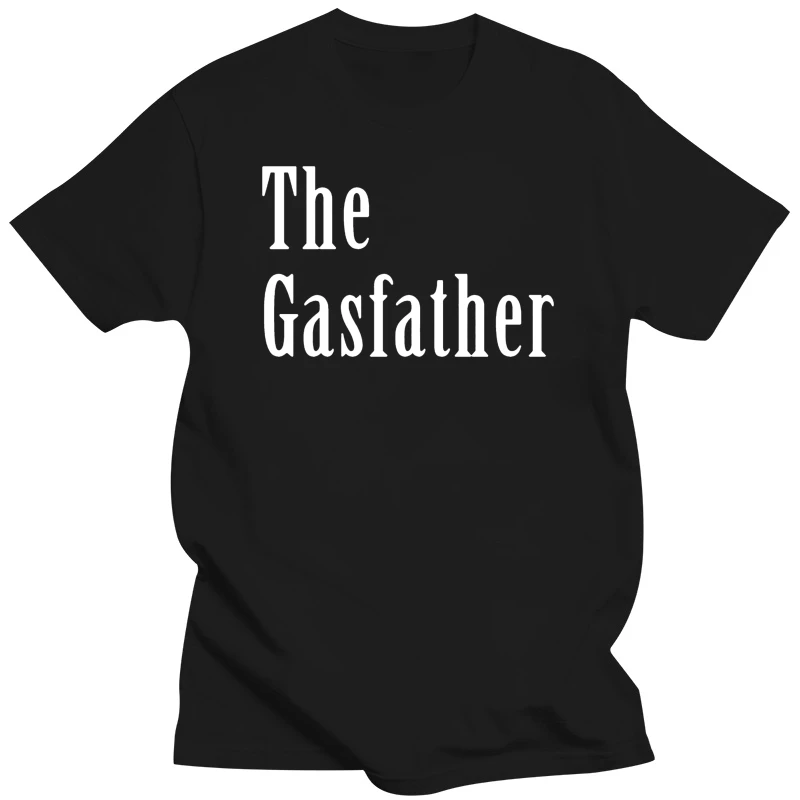 The Gasfather Diy t shirts cute t-shirt men's Casualt-shirt Solid Color Shirt