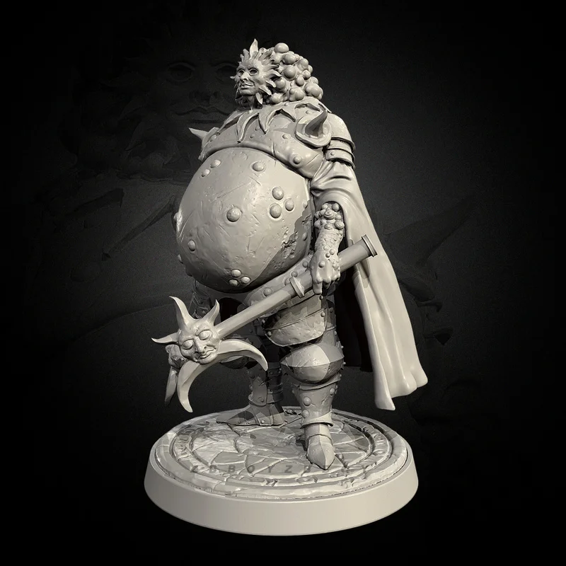 

38mm 50mm 75mm Resin Model Figure Mysterious Sun Jazz Gk Micro Miniature 3d Printed White Model Toy Unassembled And Unpainted
