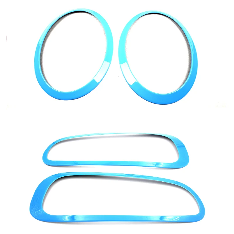 Brand New Car Decoration MINI Ray Style Head & Rear Light Cover Surround Mini Cooper Clubman F54 (4PCS/SET)