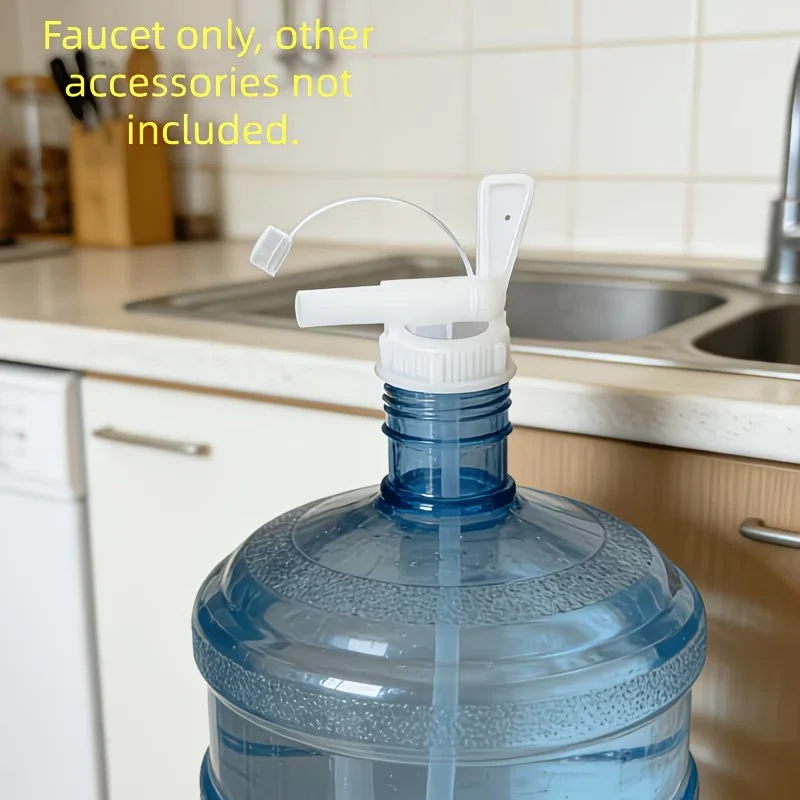 2pcs Rotatable Installation Lid For Bucket Foldable Water Bucket Tap Sealing Outer Cover Rotating Plastic Faucet Bucket