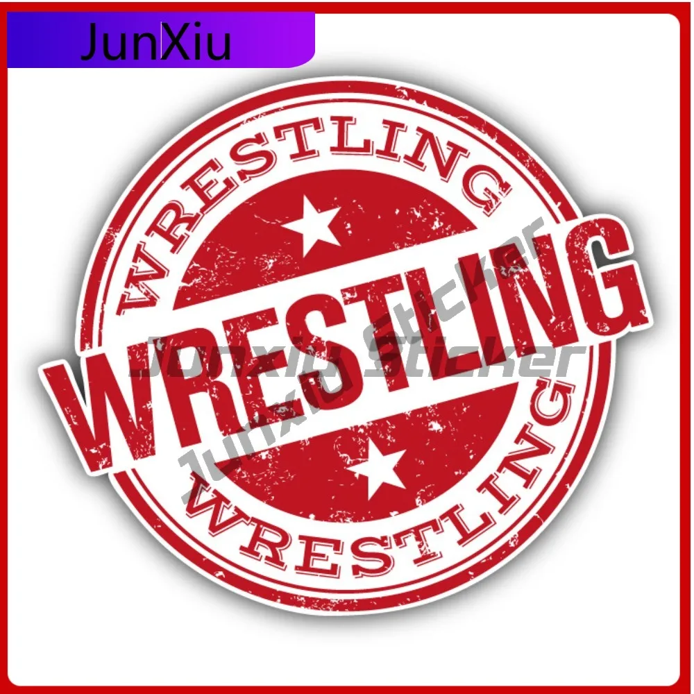 

Wrestling Creative Sticker Stamp Car Decal Bumper Stickers Funny Style Bumper Use For Re Auto Styling Accessory