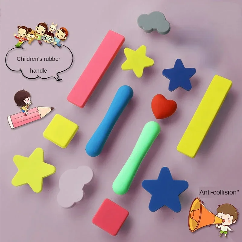 Moon Star Cartoon Furniture Handles Children Room Knobs Handles Cloud Door Knob Kids Drawer Cabinet Pulls for Kids