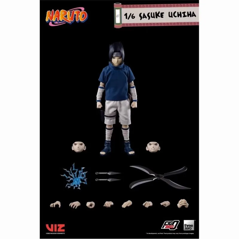 

Goods in Stock 100% Original Threezero Uchiha Sasuke 1/6 Authentic Collection Model Animation Character Action Toy Birthday Gift