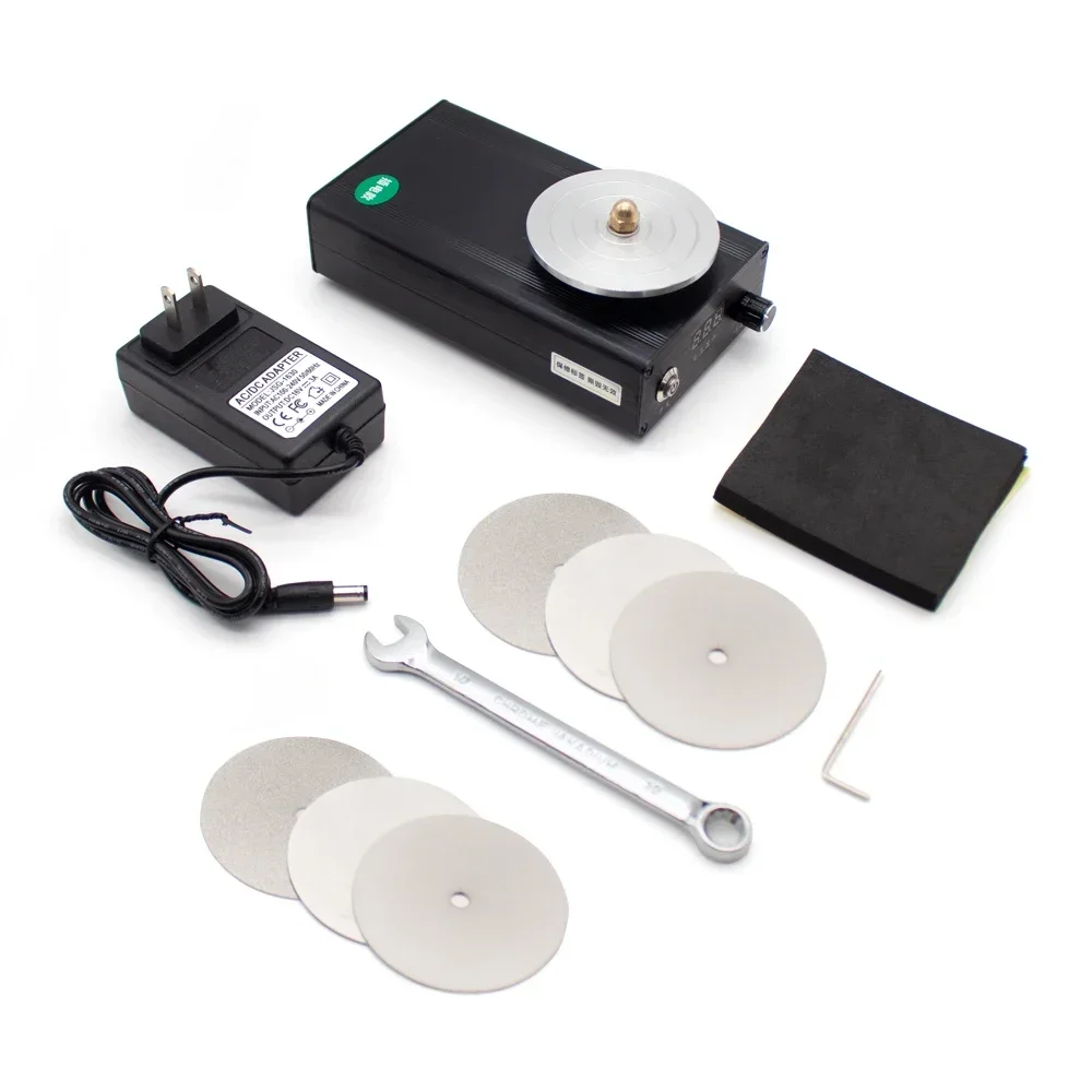 

AC 100-240V Electric Knife Sharpener Carving Knife Quick Sharpening Machine Diameter 70MM Mini Grinding Machine 0-3000RPM